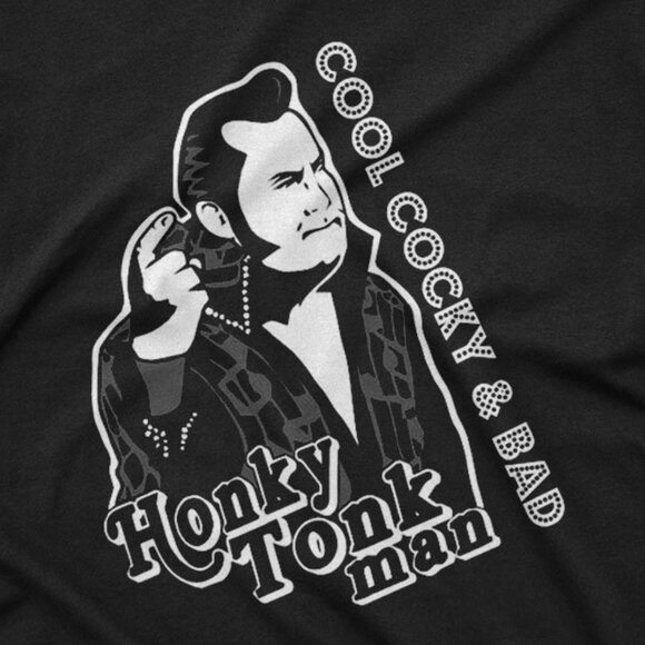 Honky Tonk Man Wrestling Legend 90s Retro Fan Gift Graphic T Shirt 24 - Picture 2 of 5